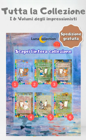 Collana Completa "Piccoli Artisti - I Grandi dell'Arte" (6 Volumi)